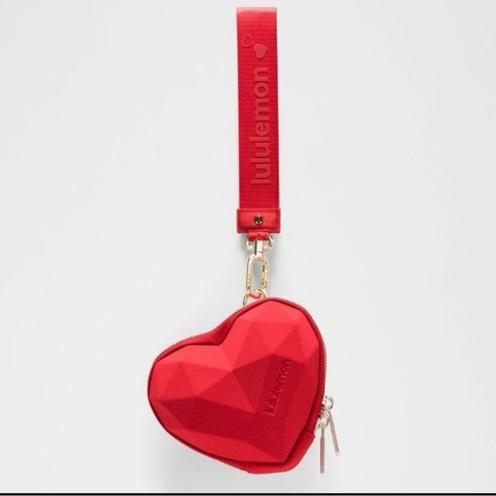 lululemon athletica Oxford Red Heart Wristlet - Picture 6 of 7